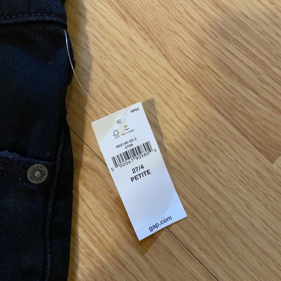 GAP NEVER WORN Black distressed denim - Picture 3 of 4